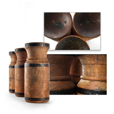 Wooden Candleholder-NQ-624720