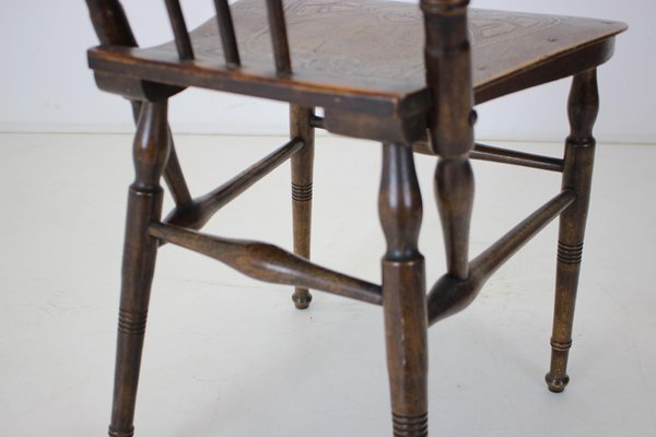 Wooden Chair, Czechoslovakia, 1910s-TZ-1166608