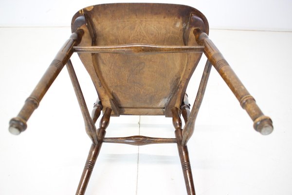 Wooden Chair, Czechoslovakia, 1910s-TZ-1166608