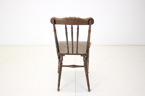 Wooden Chair, Czechoslovakia, 1910s-TZ-1166608