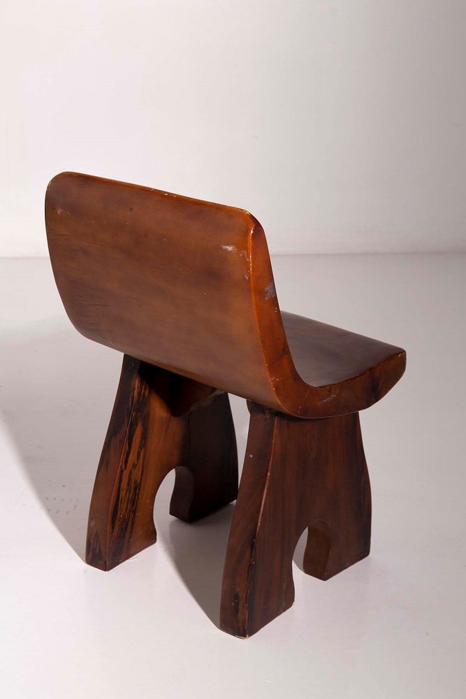 Wooden Chairs Attributed to Jose Zanine Caldas, 1950s, set of 3