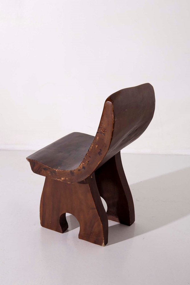 Wooden Chairs Attributed to Jose Zanine Caldas, 1950s, set of 3