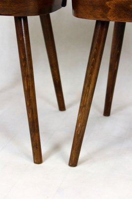 Wooden Chairs by Oswald Haerdtl for TON, 1950s, Set of 4-WVS-902616