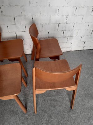 Wooden Chairs, Set of 4-GZF-1824246