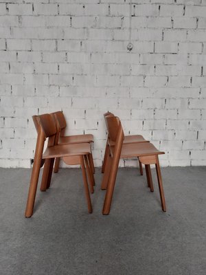 Wooden Chairs, Set of 4-GZF-1824246