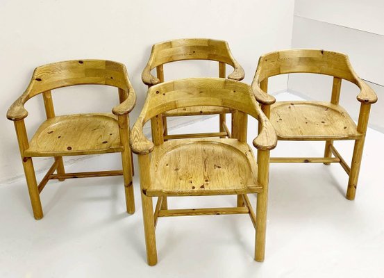 Wooden Chairs, Set of 4-FGA-922553