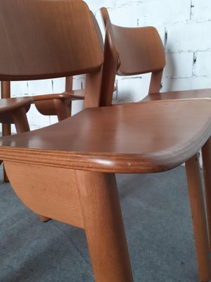 Wooden Chairs, Set of 4-GZF-1824246