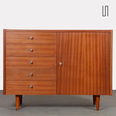 Wooden Chest of Drawers, Former Czechoslovakia, 1960s-DAD-1750880