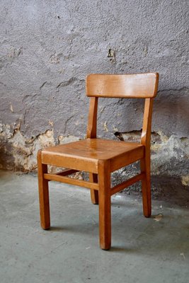 Wooden Children's Bistro Chair, 1950s-AIU-1763221