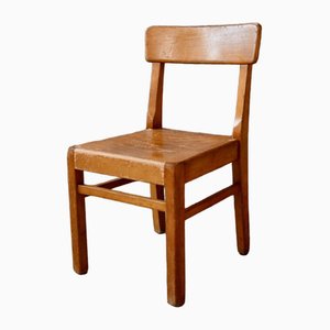 Wooden Children's Bistro Chair, 1950s-AIU-1763221