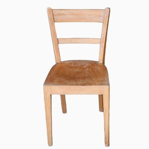 Wooden Children's Bistro Chair, 1950s-AIU-1746469