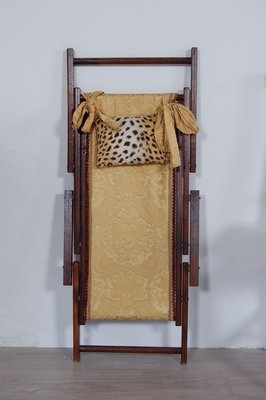 Wooden Children's Deck Chair, 1940s-XSG-695973