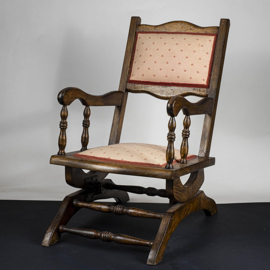 Wooden Children's Rocking Chair, 1960s