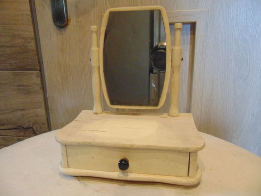 Wooden Children's Vanity Mirror from Novy Jicin, 1972-CAQ-883721