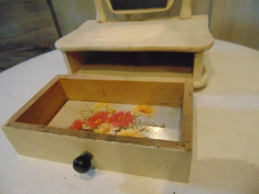 Wooden Children's Vanity Mirror from Novy Jicin, 1972-CAQ-883721