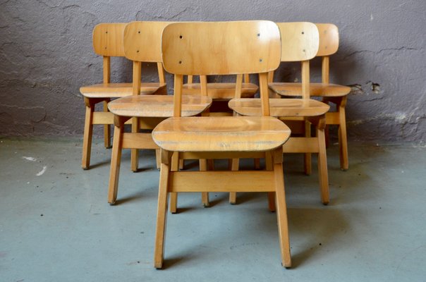 Wooden Childrens Chair, 1960s-AIU-625312