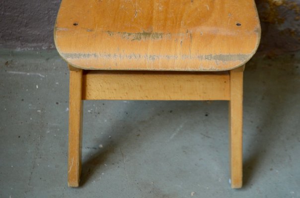 Wooden Childrens Chair, 1960s-AIU-625312