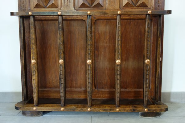 Wooden Coat Rack, 1960s-XTZ-1426175