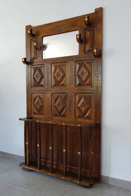 Wooden Coat Rack, 1960s-XTZ-1426175