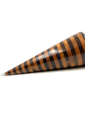 Wooden Cone Sculpture from Salmistraro Italy, 1970s-TXN-1420400