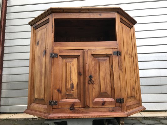 Wooden Corner Chest of Drawers 1970s-WQQ-1182661