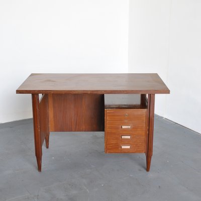 Wooden Desk, 1960s-JQO-872592