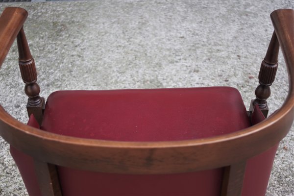 Wooden Desk Chairs, 1950s, Set of 2-KNM-859206