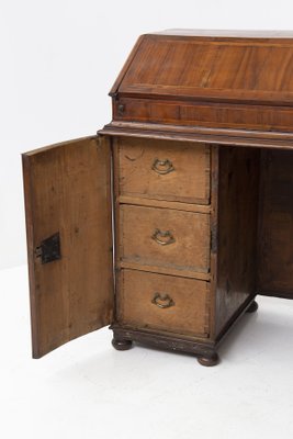 Wooden Desk with Drawers, 1890s-RCE-1407226