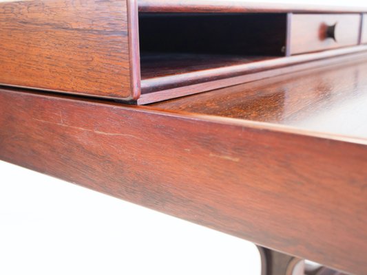 Wooden Desk with Storage Compartments by Gianfranco Frattini for Bernini, 1950s-ZYF-1399024