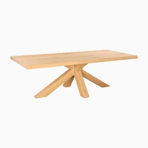 Wooden Dining Table in Brown Oak from PMP Furniture-RQW-2016722