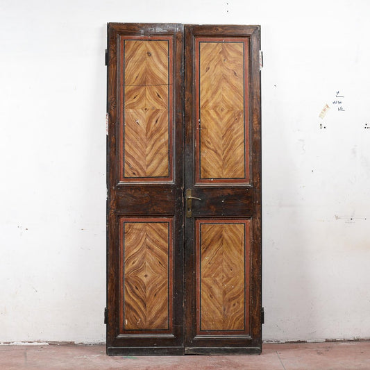 Wooden Door with Lacquered Front