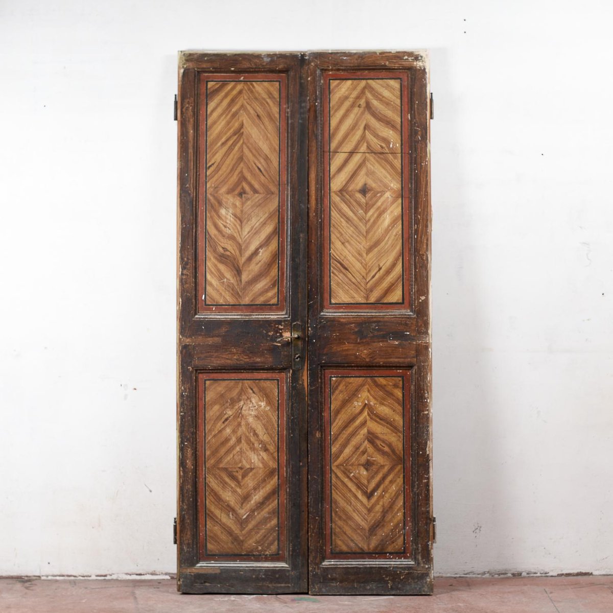 Wooden Door with Lacquered Front