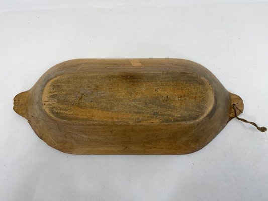 Wooden Dough Trough on Original Stand with Metal Details, 1890s-TZ-1422359