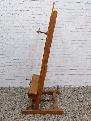 Wooden Easel, France, Early 20th Century-QFD-1062350