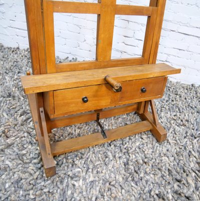 Wooden Easel, France, Early 20th Century-QFD-1062350