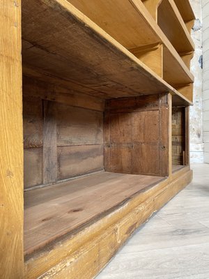 Wooden Effect Painted Hardware Cabinet, 1940s-UX-1729641