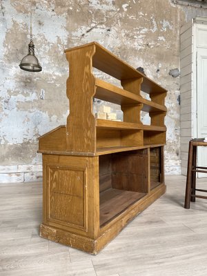 Wooden Effect Painted Hardware Cabinet, 1940s-UX-1729641