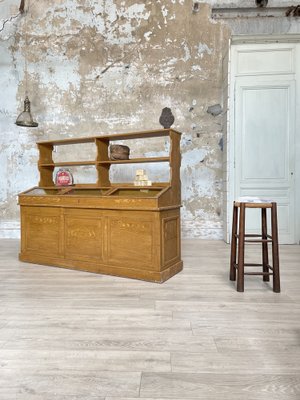 Wooden Effect Painted Hardware Cabinet, 1940s-UX-1729641