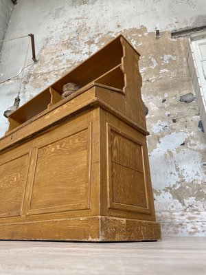 Wooden Effect Painted Hardware Cabinet, 1940s-UX-1729641