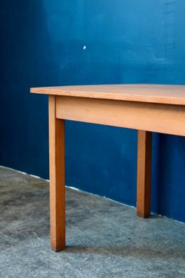 Wooden Farm Table, 1950s-AIU-1820959