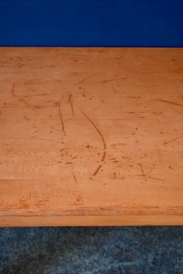 Wooden Farm Table, 1950s-AIU-1820959