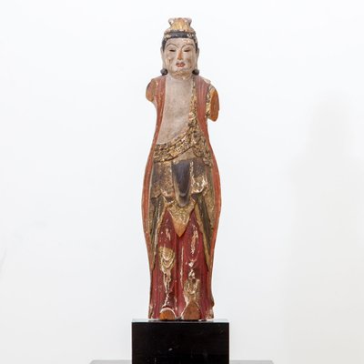 Wooden Figure of Kannon Guanyin, Japan, Early 19th Century-VEI-2021318