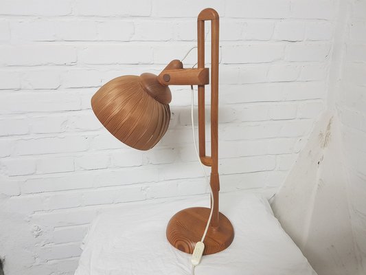 Wooden Floor Lamp by Hans Agne Jakobsson for Ab Ellysett Markaryd, 1960s-YFS-1378241