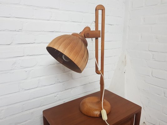 Wooden Floor Lamp by Hans Agne Jakobsson for Ab Ellysett Markaryd, 1960s-YFS-1378241