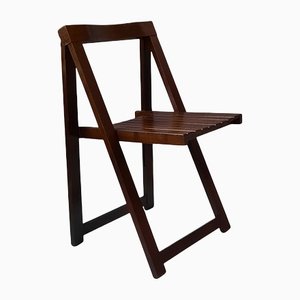 Wooden Folding Chair by Aldo Jacober for Alberto Bazzani, 1970s-SJU-1154976