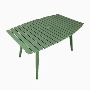 Wooden Folding Garden Table-EAD-943746