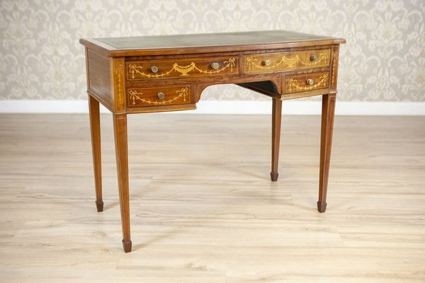 Wooden Ladies Desk by S.& H. Jewell, Late 19th Century-CYY-2043578