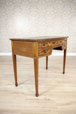 Wooden Ladies Desk by S.& H. Jewell, Late 19th Century-CYY-2043578