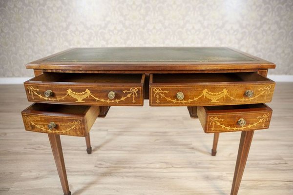 Wooden Ladies Desk by S.& H. Jewell, Late 19th Century-CYY-2043578