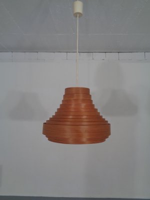 Wooden Lamella Ceiling Lamp by Hans-Agne Jakobsson for Hans-Agne Jakobsson AB Markaryd, 1960s-RDW-716231